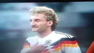 WM 1990 Deutschland-Holland Spuckattacke Rijkaard gegen Völler