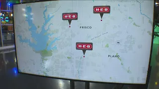H-E-B is finally coming to Dallas-Fort Worth, with three new locations. All of them are in Collin Co