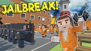 JAILBREAK & PRISON RIOT IN THE CITY! - Tiny Town VR Gameplay - Oculus VR Game