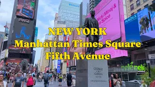 CITY WALK - NEW YORK - Manhattan - 4K @60