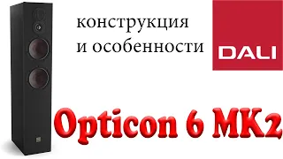 Dali Opticon 6mk2. Конструкция и особенности