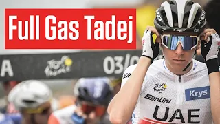 Tadej Pogacar & UAE Strategy Is 'Full Gas' For Stage 20 In The Tour de France 2023