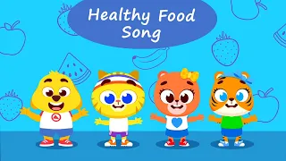 Healthy Food Song - Learn to Recognize Healthy and Unhealthy Foods | Kiddopia Nursery Rhymes