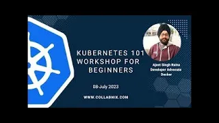 Kubernetes 101 Workshop for Absolute Beginners (LIVE) by Docker Captain Ajeet Singh Raina