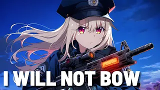 Nightcore - I Will Not Bow (Rock Version) [Sped Up]