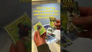 2023 Topps Big League Baseball - Legendary Gold Foil Hit! 1:360 Packs! #topps #hobbybox #sportscards