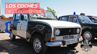 Los coches de la Guardia Civil