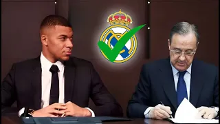 ✅ MBAPPÉ A SIGNÉ SON CONTRAT AVEC LE REAL MADRID JUSQU'EN 2029 !