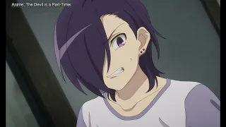 Urushihara VS Cockroach - The Devil Is A Part-Timer Season 2 Eps1