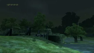 twilight princess ambience - hyrule field at night