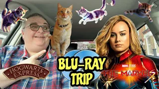 The Marvels Blu-ray Hunting Trip | plus I see the Hogwarts Express in person!