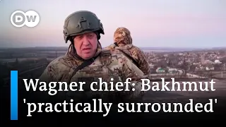 Russian troops and mercenaries surround Bakhmut | DW News