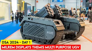 Day 1: DSA 2024 is Showcasing an Advanced Combat UGV