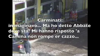 Quando Carminati cercava il giornalista Lirio Abbate ... il video e l'audio di minacce
