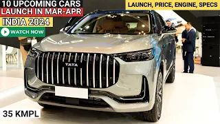 10 UPCOMING CARS LAUNCH IN MARCH-APRIL 2024 INDIA | PRICE, LAUNCH DATE, REVIEW | UPCOMING CARS 2024