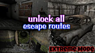 Granny 1.8 - Unlock All Escape routes - Extreme Mode