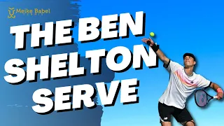 The Ben Shelton Tennis Serve: How does he create so much POWER?