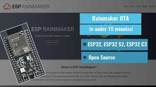 ESP32 OTA with ESP Rainmaker (in under 15 mins) with ESP-IDF