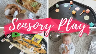 MESSY / SENSORY PLAY IDEAS FOR BABIES | Activities for babies at home