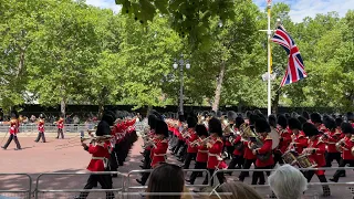 Trooping the Colour 2022 - Major Generals Review - March up the Mall