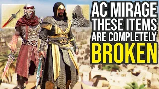 These Outfits & Weapons Are Broken In Assassin's Creed Mirage (AC Mirage Fire Demon Pack)