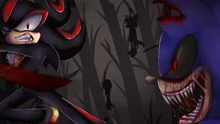 Shadow vs Sonic.exe part 1 (Sprite animation)