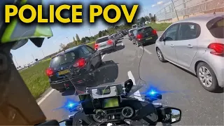 [POV] INTENSE Police Escort Saves Patient's Life