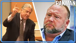 Alex Jones' New Lawyer Does Alex Jones Impressions in Court