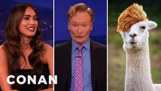 Megan Fox Assigns Conan His Spirit Animal | CONAN on TBS