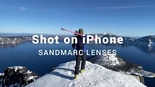 Shot on iPhone 12 + SANDMARC Lenses | Ski Session