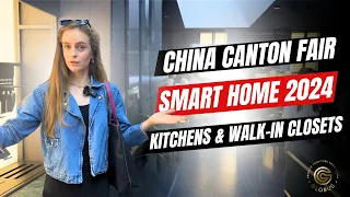 CHINA CANTON FAIR 2024: Smart Home, Built-Ins, Kitchens, Walk-In Closets | GLOBUS, luxury furniture