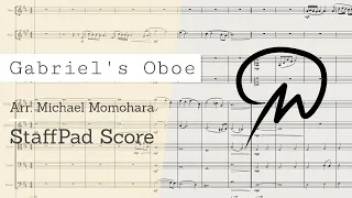 Gabriel's Oboe - StaffPad Score | Arr. Momohara