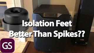 Are Subwoofer Isolation Feet Better Than Spikes