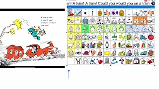 Read Along With AAC To Green Eggs and Ham By Dr. Seuss: Part Two