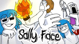 ВЕСЬ САЛЛИ ФЕЙС ЗА 6 МИНУТ ( АНИМАЦИЯ SALLY FACE ) ЧАСТЬ 4