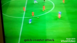 Liverpool quick counter attack