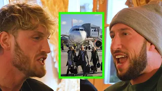 LOGAN PAUL TOOK SLEEPING PILLS THEN GOT KICKED OFF A PLANE