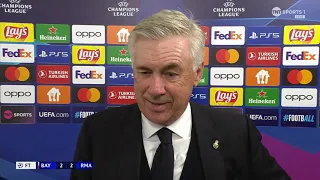 "WE DIDN'T PLAY OUR BEST" | Carlo Ancelotti | Bayern Munich 2-2 Real Madrid | UEFA Champions League