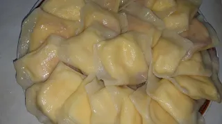 EGG DUMPLINGS UZBEK CUISINE