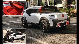 Citroen's cardboard concept car: Oli electric SUV revealed