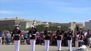 JSDTC | 2014 | United States Marine Corps | Silent Drill Platoon | Armed Exhibition