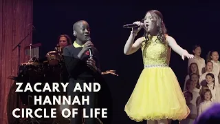 "Circle of Life"   The Melisizwe Brothers featuring  Hannah Adamson : Jubilee Auditorium 11:11