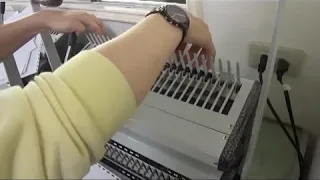 Переплетчик (брошюровщик) на пластиковую пружину WireMac Combmac 240