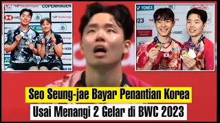 SEO SEUNG JAE AKHIRI PENANTIAN PANJANG KOREA USAI MENANGI 2 GELAR DI KEJUARAAN DUNIA 2023