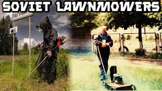 Soviet Lawnmowers and Lawn Care in the USSR #ussr