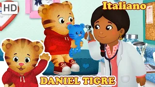 Daniel Tigre in Italiano 🏥👩🏽‍⚕️ Come sentirsi meglio quando si è malati 🩺🤒 Video per bambini