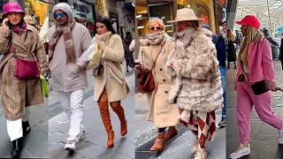 5.Street DEMOCRATIC FASHION OF NAPLES! Very comfortable everyday clothes! December 2023.