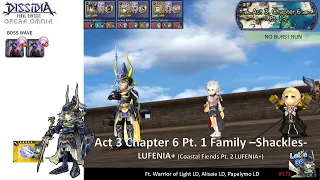 DFFOO GL (Act 3 Chapter 6 Pt.1 Family -Shackles-) LUFENIA+ WoL LD, Alisaie LD, Papalymo LD