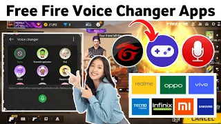 How To Change Voice In Free Fire 2024 | Voice Changer Apps For Free Fire 2024 |FF Voice Changer 2024