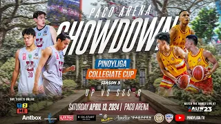 🎥 LIVESTREAM ALERT🎥 PINOYLIGA COLLEGIATE CUP S3 | UP FIGHTING MAROONS vs SSC-R GOLDEN STAGS